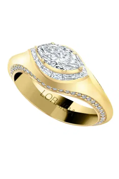 LORAIDA Diamond Mini Eres Ring | Thumbnail 1