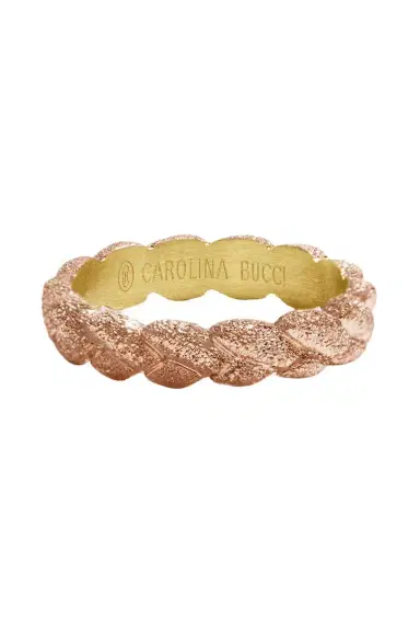 Carolina Bucci Florentine Finish Everyday Ring | Thumbnail 1 Carolina Bucci Florentine Finish Everyday Ring | Thumbnail 1