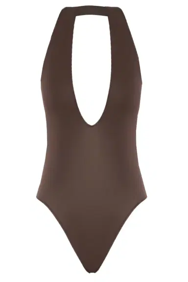 Zimmermann Luna Halter Bodysuit | Thumbnail 1