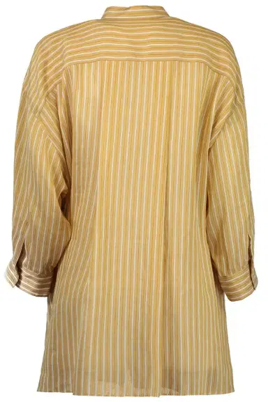 Brunello Cucinelli Stripe Relaxed Summer Shirt | Thumbnail 5
