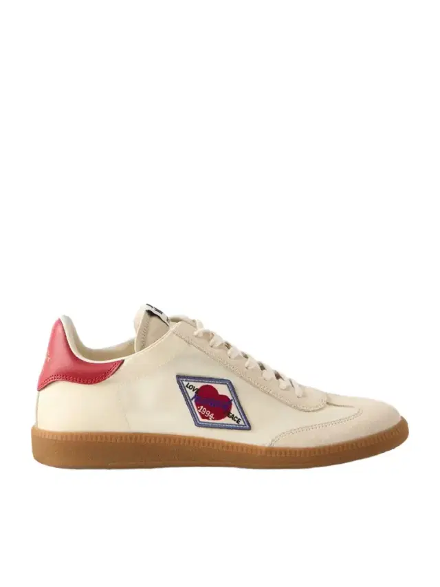 Kaycee Appliquéd Leather Sneakers