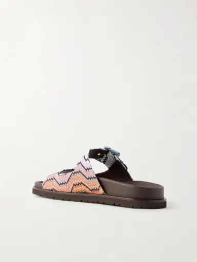 Missoni Clea Striped Woven Sandals | Thumbnail 3 Missoni Clea Striped Woven Sandals | Thumbnail 3