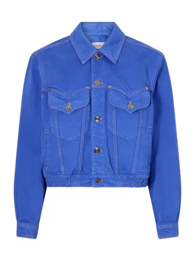 Versace Cotton Trucker Jacket | Thumbnail 1