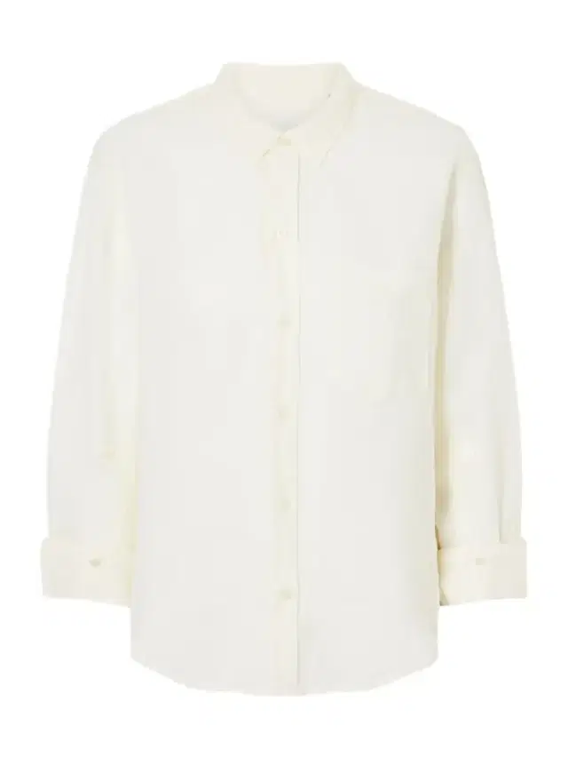 Kayla Shrunken Linen Shirt