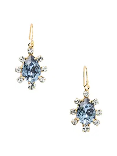 Jennifer Behr Adalee Gold-plated Sapphire Earrings | Thumbnail 1 Jennifer Behr Adalee Gold-plated Sapphire Earrings | Thumbnail 1