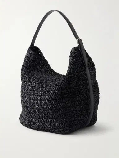 TOTEME Belted Raffia Tote | Thumbnail 4 TOTEME Belted Raffia Tote | Thumbnail 4