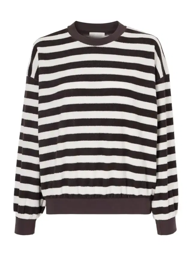 Sifnos Striped Cotton-blend Terry Sweatshirt