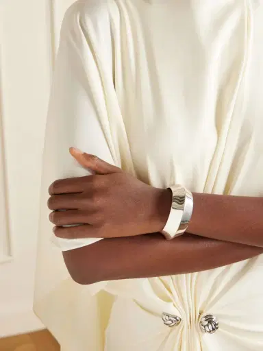 Sophie Buhai Deren Silver Bangle | Thumbnail 2 Sophie Buhai Deren Silver Bangle | Thumbnail 2