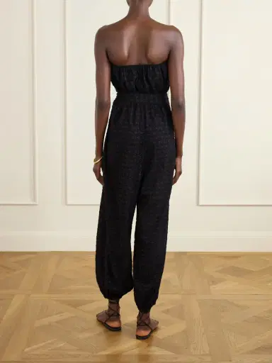 Eres Silk And Cotton-blend Jacquard Jumpsuit | Thumbnail 3 Eres Silk And Cotton-blend Jacquard Jumpsuit | Thumbnail 3