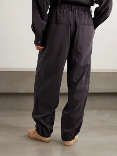ssstein Pleated Silk-blend Track Pants | Thumbnail 4 ssstein Pleated Silk-blend Track Pants | Thumbnail 4