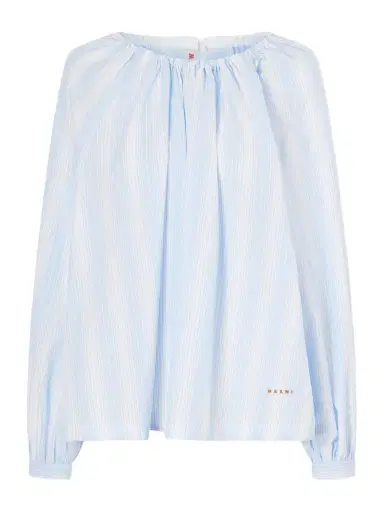 Marni Striped Cotton-poplin Shirt | Thumbnail 1