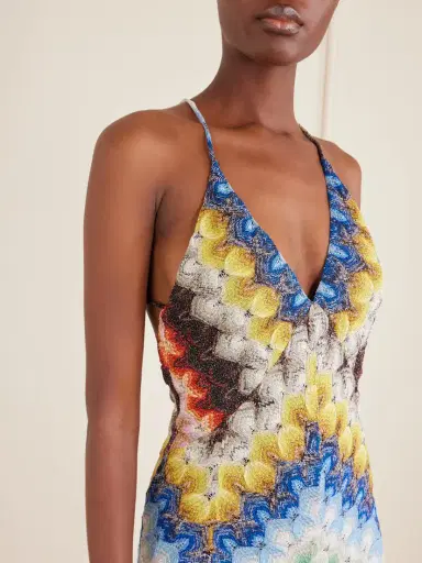 Missoni Striped Metallic Crochet-knit Maxi Dress | Thumbnail 4