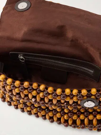 Staud Timmy Wooden-beaded Shoulder Bag | Thumbnail 6