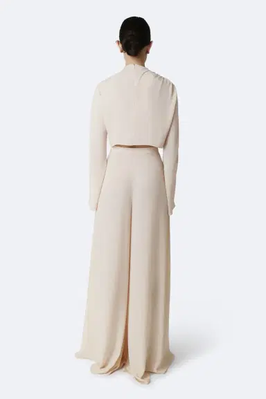 Lapointe Georgette Wide Leg Pant | Thumbnail 2