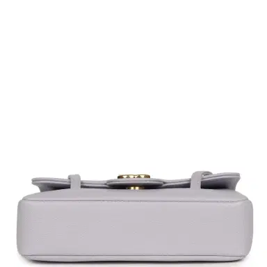 Chanel Chanel Mini Preppy Coco Clutch with Straps Light Purple Shiny Caviar Brushed Gold Hardware | Thumbnail 6 Chanel Chanel Mini Preppy Coco Clutch with Straps Light Purple Shiny Caviar Brushed Gold Hardware | Thumbnail 6
