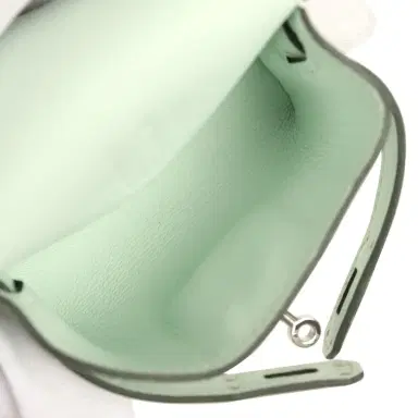 HERMÈS Hermes Kelly Festival Bag Charm Vert Peppermint Swift Palladium Hardware | Thumbnail 8 HERMÈS Hermes Kelly Festival Bag Charm Vert Peppermint Swift Palladium Hardware | Thumbnail 8