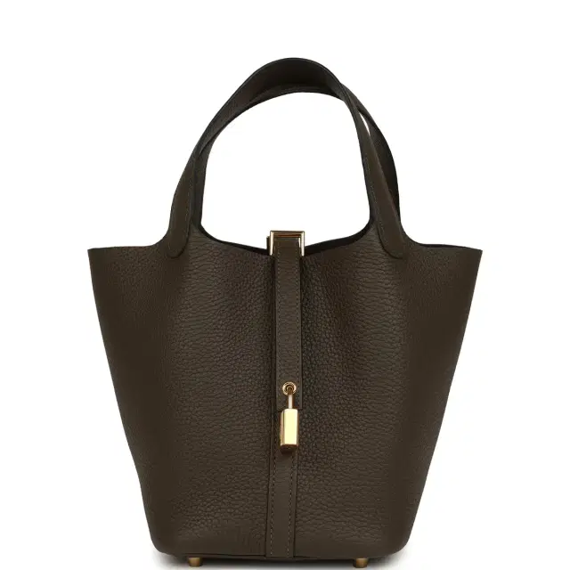 hermes Hermes Picotin Lock 18 Vert Loden Clemence Gold Hardware