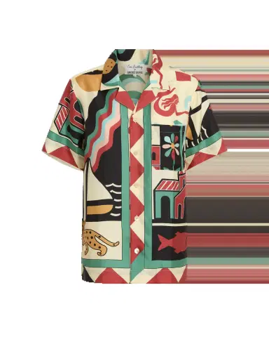 Emporio Sirenuse Hawaiian Shirt in Louis Barthélemy Print | Thumbnail 6 Emporio Sirenuse Hawaiian Shirt in Louis Barthélemy Print | Thumbnail 6