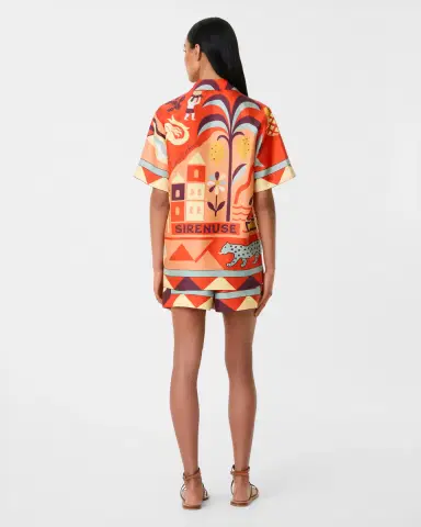Emporio Sirenuse Hawaiian Shirt in Louis Barthélemy Print | Thumbnail 4 Emporio Sirenuse Hawaiian Shirt in Louis Barthélemy Print | Thumbnail 4
