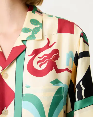 Emporio Sirenuse Hawaiian Shirt in Louis Barthélemy Print | Thumbnail 7 Emporio Sirenuse Hawaiian Shirt in Louis Barthélemy Print | Thumbnail 7