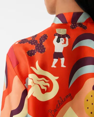 Emporio Sirenuse Kelsy Shirt in Louis Barthélemy Print | Thumbnail 13 Emporio Sirenuse Kelsy Shirt in Louis Barthélemy Print | Thumbnail 13