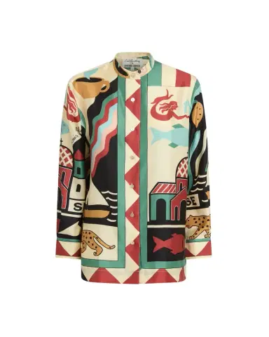 Emporio Sirenuse Kelsy Shirt in Louis Barthélemy Print | Thumbnail 1 Emporio Sirenuse Kelsy Shirt in Louis Barthélemy Print | Thumbnail 1