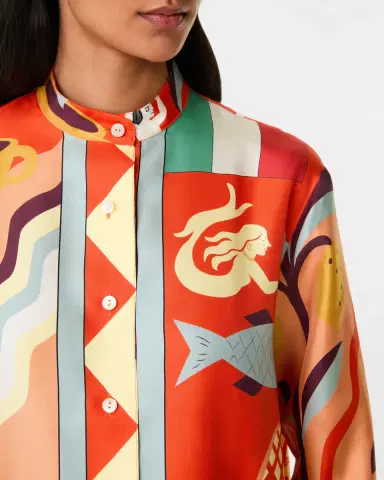 Emporio Sirenuse Kelsy Shirt in Louis Barthélemy Print | Thumbnail 3 Emporio Sirenuse Kelsy Shirt in Louis Barthélemy Print | Thumbnail 3
