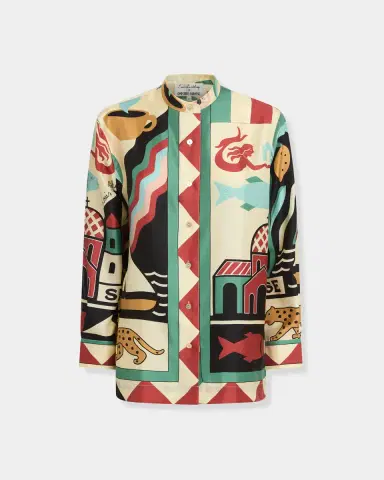 Emporio Sirenuse Kelsy Shirt in Louis Barthélemy Print | Thumbnail 9 Emporio Sirenuse Kelsy Shirt in Louis Barthélemy Print | Thumbnail 9
