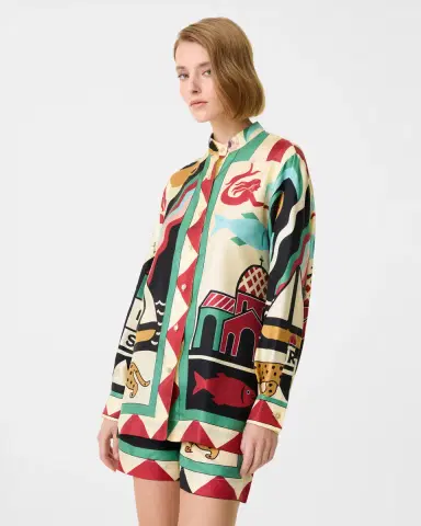Emporio Sirenuse Kelsy Shirt in Louis Barthélemy Print | Thumbnail 10 Emporio Sirenuse Kelsy Shirt in Louis Barthélemy Print | Thumbnail 10