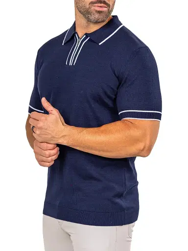 Maceoo Men's Knitted Marthyr Sweater - Blue - Size XXL | Thumbnail 3 Maceoo Men's Knitted Marthyr Sweater - Blue - Size XXL | Thumbnail 3
