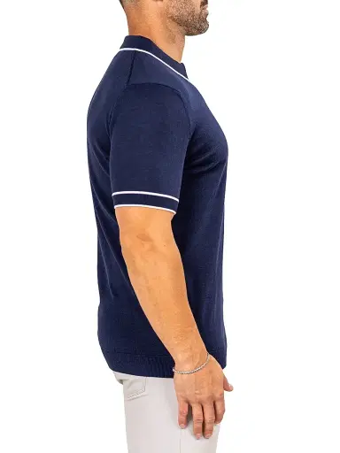 Maceoo Men's Knitted Marthyr Sweater - Blue - Size XXL | Thumbnail 5 Maceoo Men's Knitted Marthyr Sweater - Blue - Size XXL | Thumbnail 5