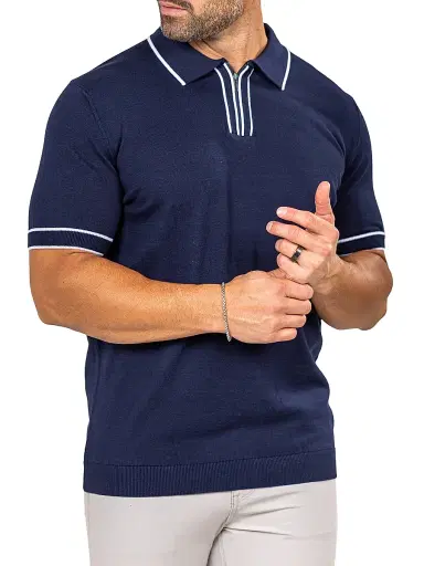 Maceoo Men's Knitted Marthyr Sweater - Blue - Size XXL | Thumbnail 6 Maceoo Men's Knitted Marthyr Sweater - Blue - Size XXL | Thumbnail 6