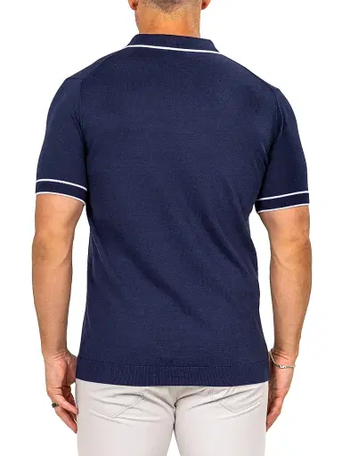 Maceoo Men's Knitted Marthyr Sweater - Blue - Size XXL | Thumbnail 7 Maceoo Men's Knitted Marthyr Sweater - Blue - Size XXL | Thumbnail 7