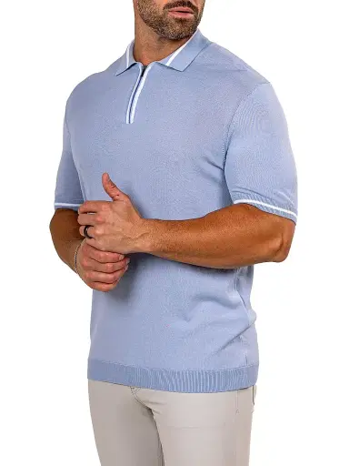Maceoo Men's Knitted Sweater - Blue - Size XXL | Thumbnail 3 Maceoo Men's Knitted Sweater - Blue - Size XXL | Thumbnail 3