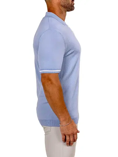Maceoo Men's Knitted Sweater - Blue - Size XXL | Thumbnail 6 Maceoo Men's Knitted Sweater - Blue - Size XXL | Thumbnail 6
