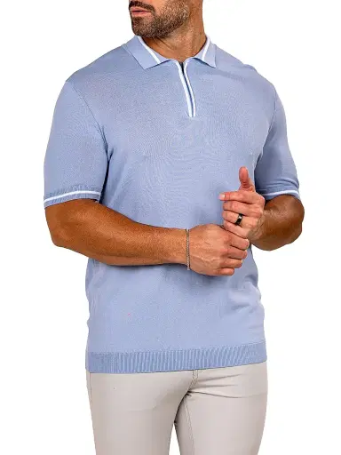 Maceoo Men's Knitted Sweater - Blue - Size XXL | Thumbnail 7 Maceoo Men's Knitted Sweater - Blue - Size XXL | Thumbnail 7