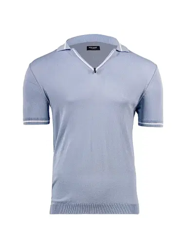 Maceoo Men's Knitted Sweater - Blue - Size XXL | Thumbnail 1 Maceoo Men's Knitted Sweater - Blue - Size XXL | Thumbnail 1