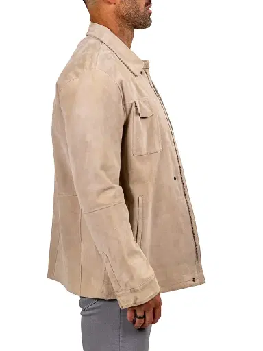 Maceoo Men's Marthyr Leather Jacket | Thumbnail 8