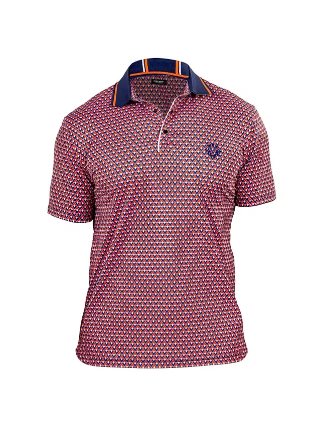 Men's Golf Polo Marthyr Shirt - Red