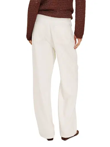 RAILS Women's Normandie Cotton-Blend Pants - Ivory - Size 14 | Thumbnail 4