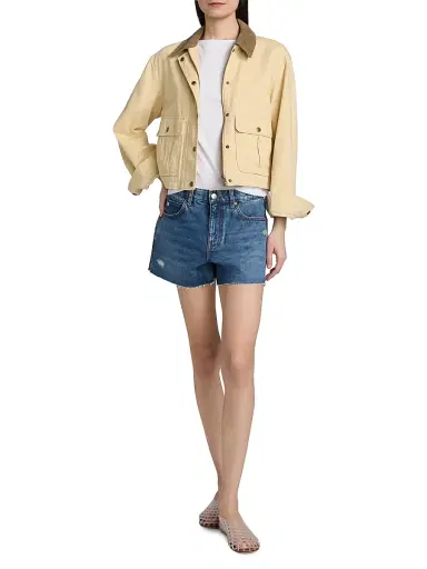 AG Jeans Women's Halle High-Rise Denim Shorts | Thumbnail 2 AG Jeans Women's Halle High-Rise Denim Shorts | Thumbnail 2