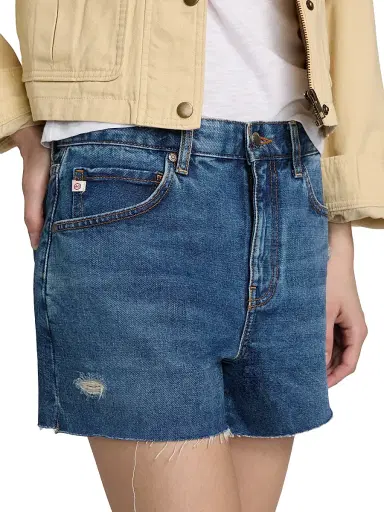 AG Jeans Women's Halle High-Rise Denim Shorts | Thumbnail 6 AG Jeans Women's Halle High-Rise Denim Shorts | Thumbnail 6