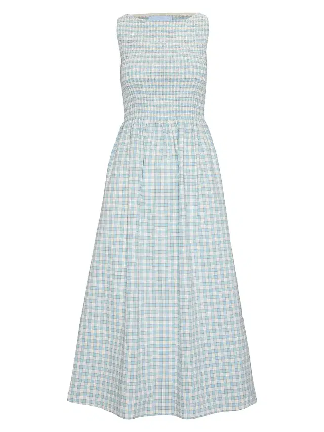 Women's The Cosima Nap Dress - Blue Red Gingham