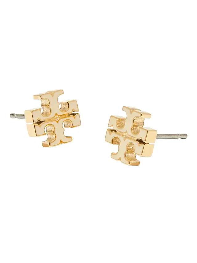 Women's  Icon Goldtone & Enamel Stud Earrings - New
