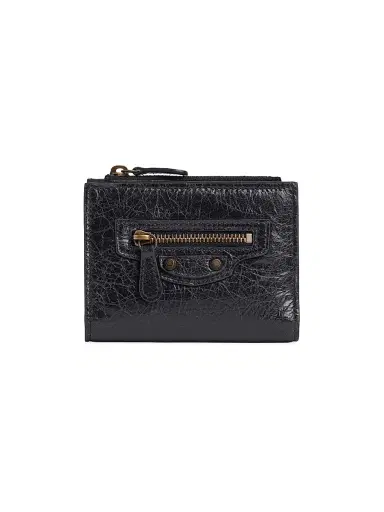 Balenciaga Women's Le City Bifold Wallet - Black | Thumbnail 1