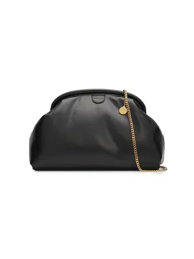 Stella McCartney Women's Falabella Soft Padded Clutch | Thumbnail 1 Stella McCartney Women's Falabella Soft Padded Clutch | Thumbnail 1
