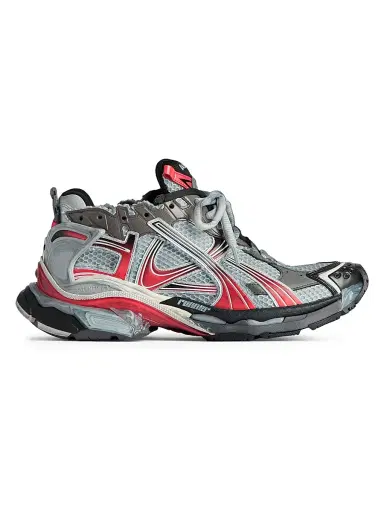 Balenciaga Men's Runner Gradient Sneakers - Grey - Size 6 | Thumbnail 1