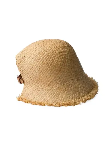Prada Women's Raffia Hat - Beige - Size Medium | Thumbnail 2 Prada Women's Raffia Hat - Beige - Size Medium | Thumbnail 2