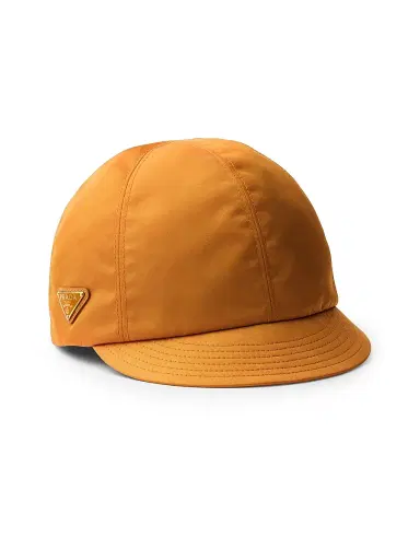Prada Women's Re-Nylon Cap - Orange - Size Medium | Thumbnail 1 Prada Women's Re-Nylon Cap - Orange - Size Medium | Thumbnail 1