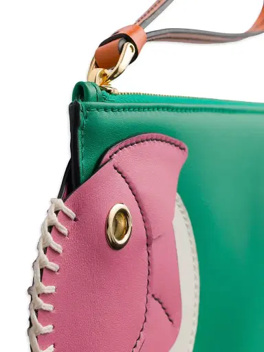 Prada Women's Leather Zipper Pouch | Thumbnail 4 Prada Women's Leather Zipper Pouch | Thumbnail 4
